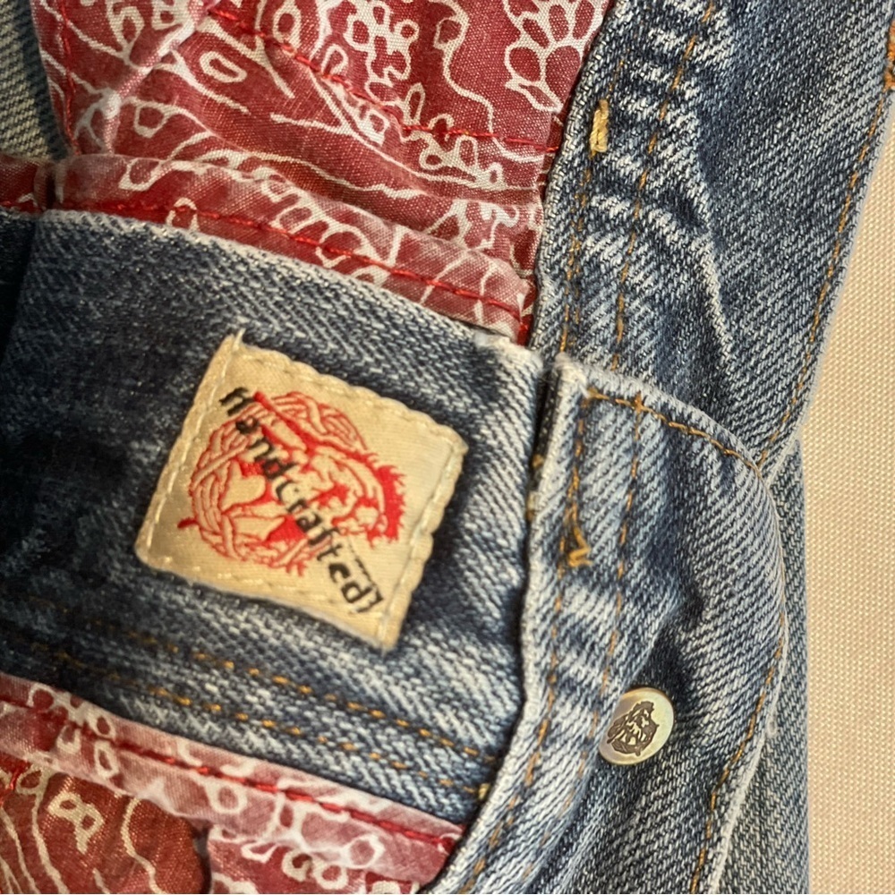 Union bay jeans distressed handcrafted Light Blue Denim - Picture 2 of 14